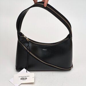 COPERNI Black Zip Baguette Bag
